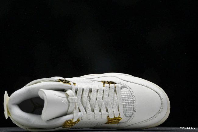 HYPE Metallic 4 Gold AQ9129-170 Jordan Retro 0720